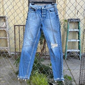 Trave Constance Under Pressure Jeans with Distressing Size 26